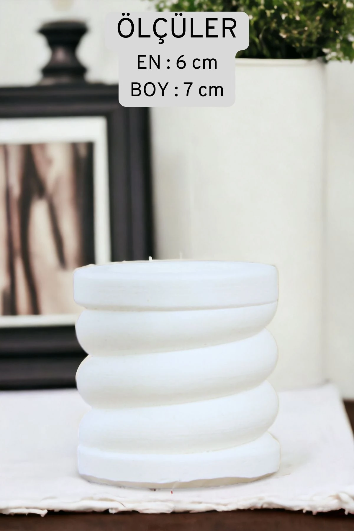 Şamdan Mumluk Dekoratif Mumluk Tealight Mumluk Model 27 İkili Mumluk