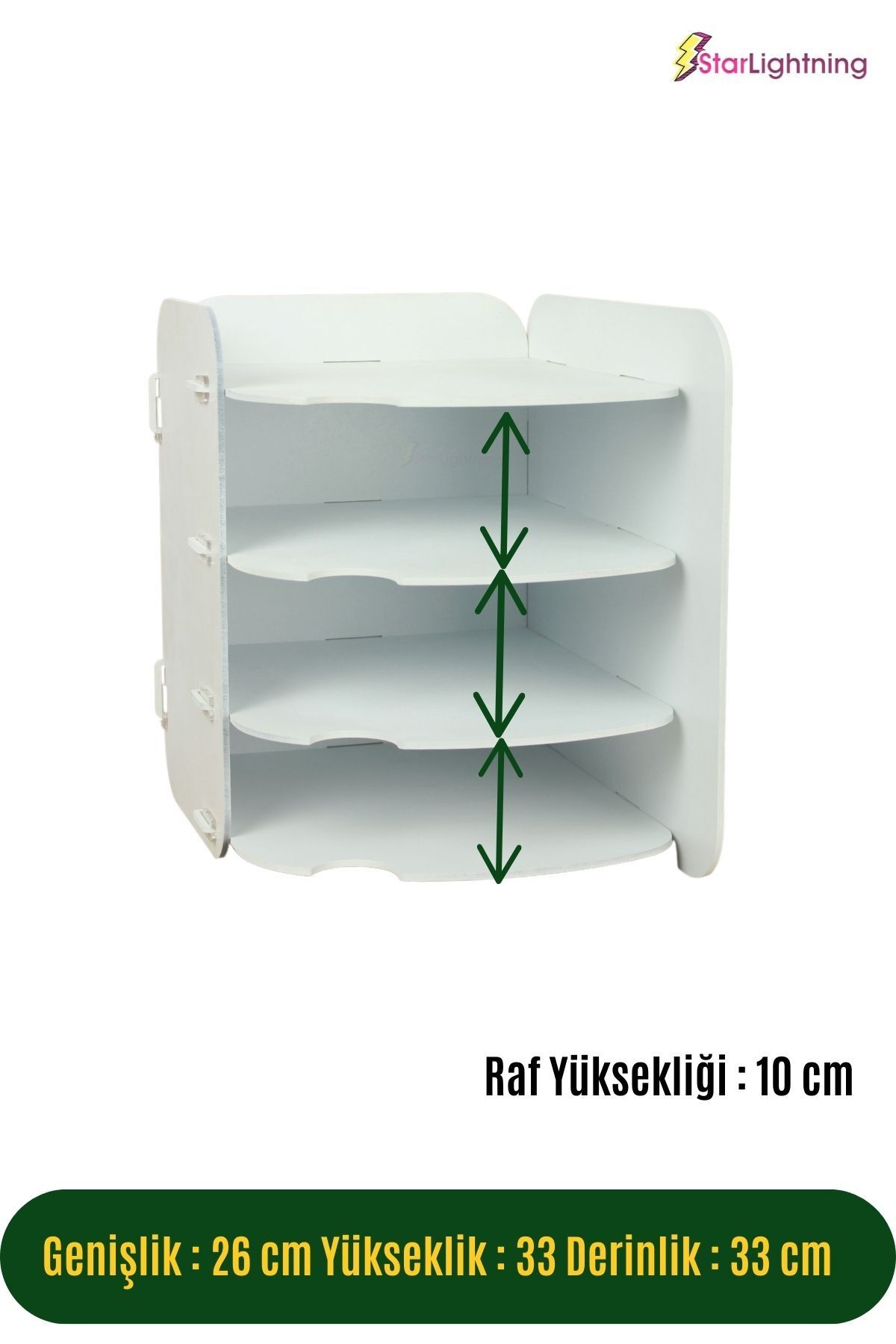 Masa Düzenleyici Organizer Evrak Rafı Masaüstü Organizer Model 2