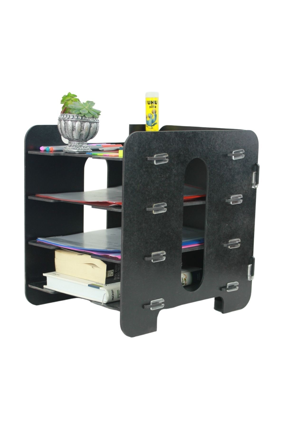 Masa Düzenleyici Organizer Evrak Rafı Masaüstü Organizer Model 1 image