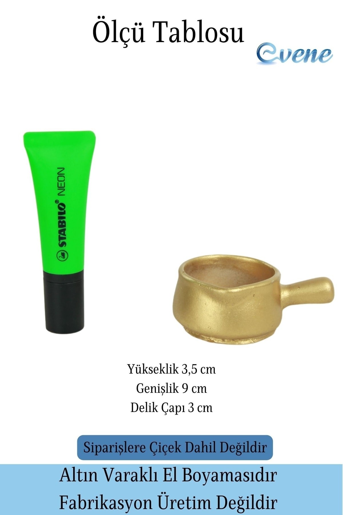 Mini Çiçek Saksı Küçük Sukulent Altın Kaktüs Saksısı Tava Model