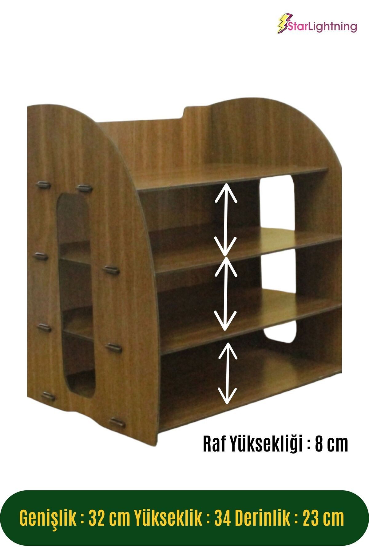 Masa Düzenleyici Organizer Evrak Rafı Masaüstü Organizer Model 6