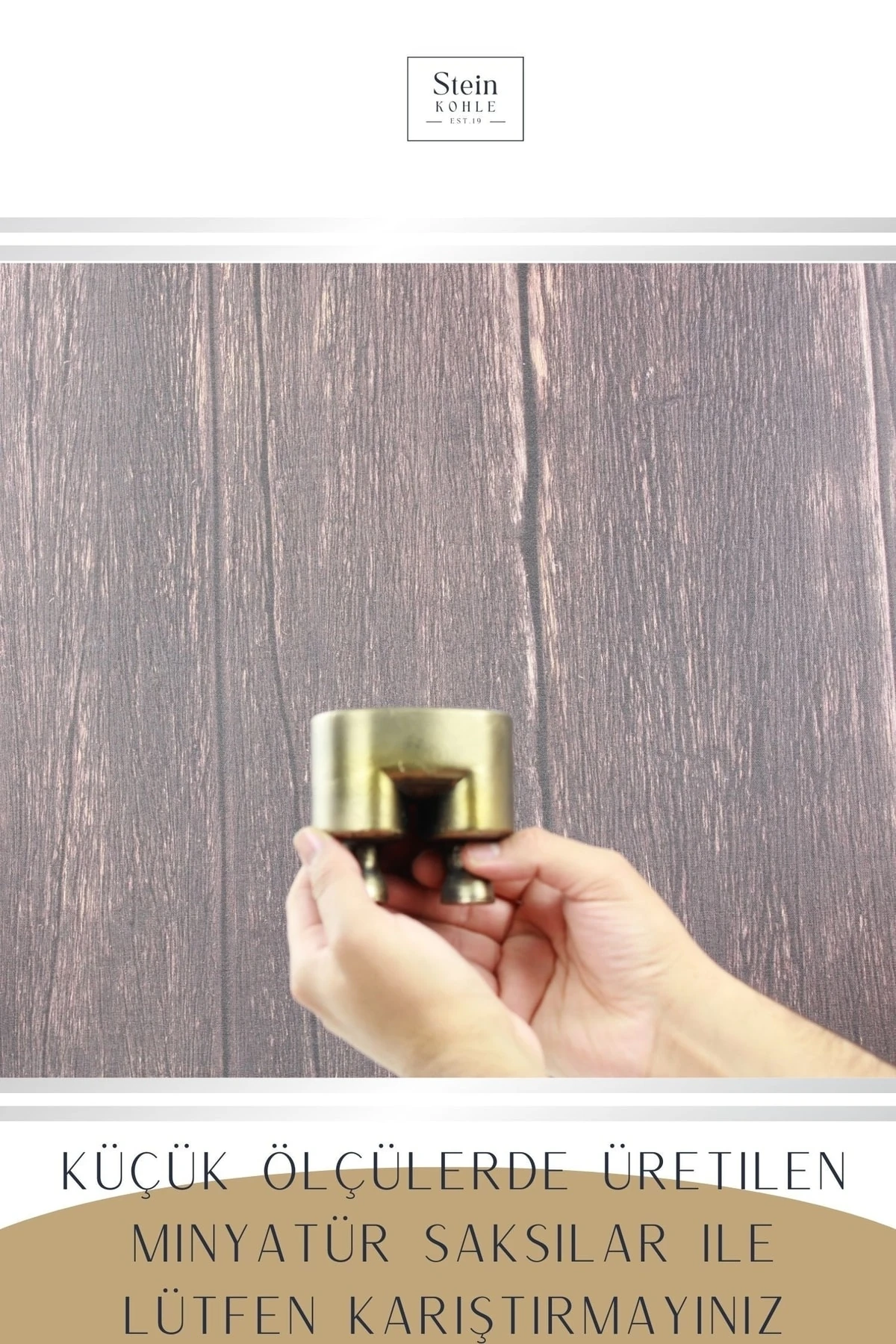 Çiçek Saksısı Dekoratif Kaktüs Saksı 1 Adet Altın Renk Eskitme Uygulamalı Pantolon Model