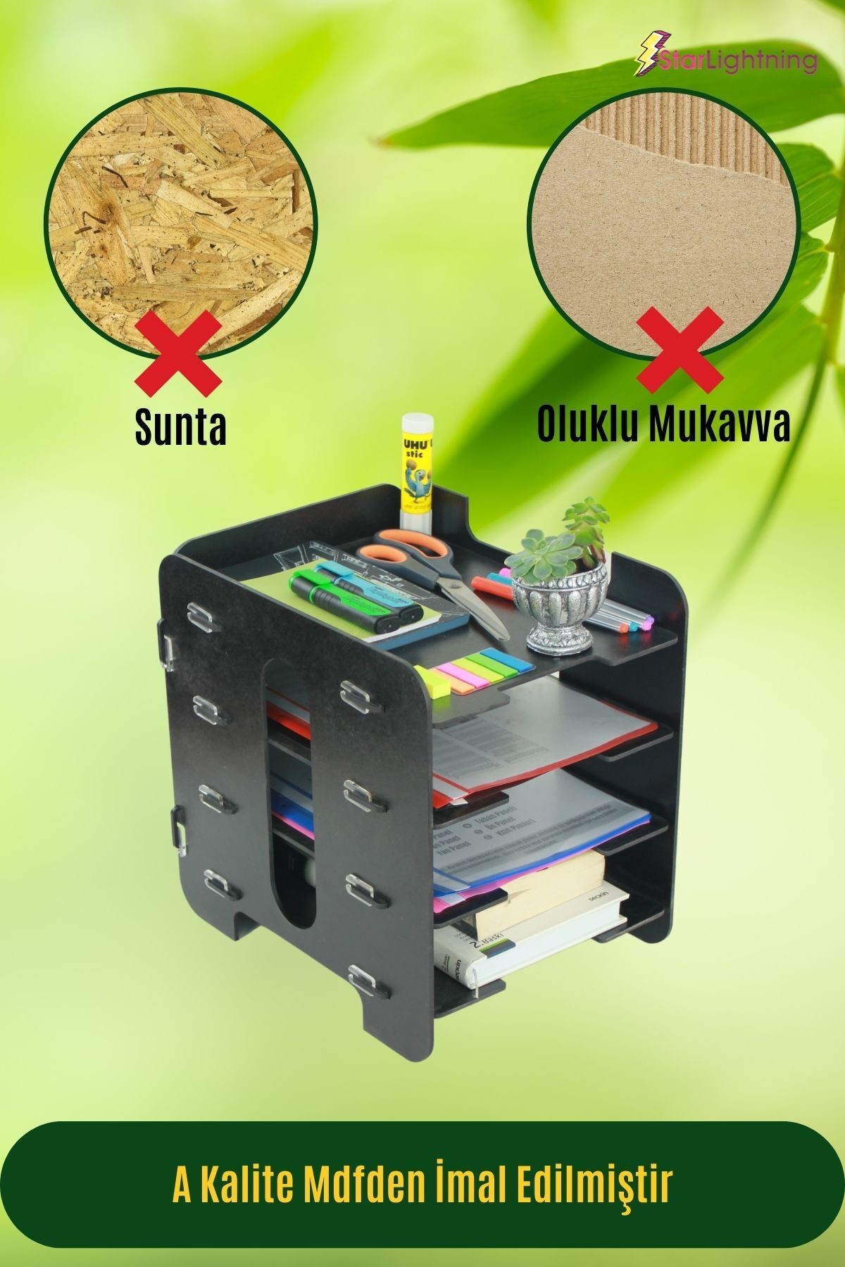 Masa Düzenleyici Organizer Evrak Rafı Masaüstü Organizer Model 1