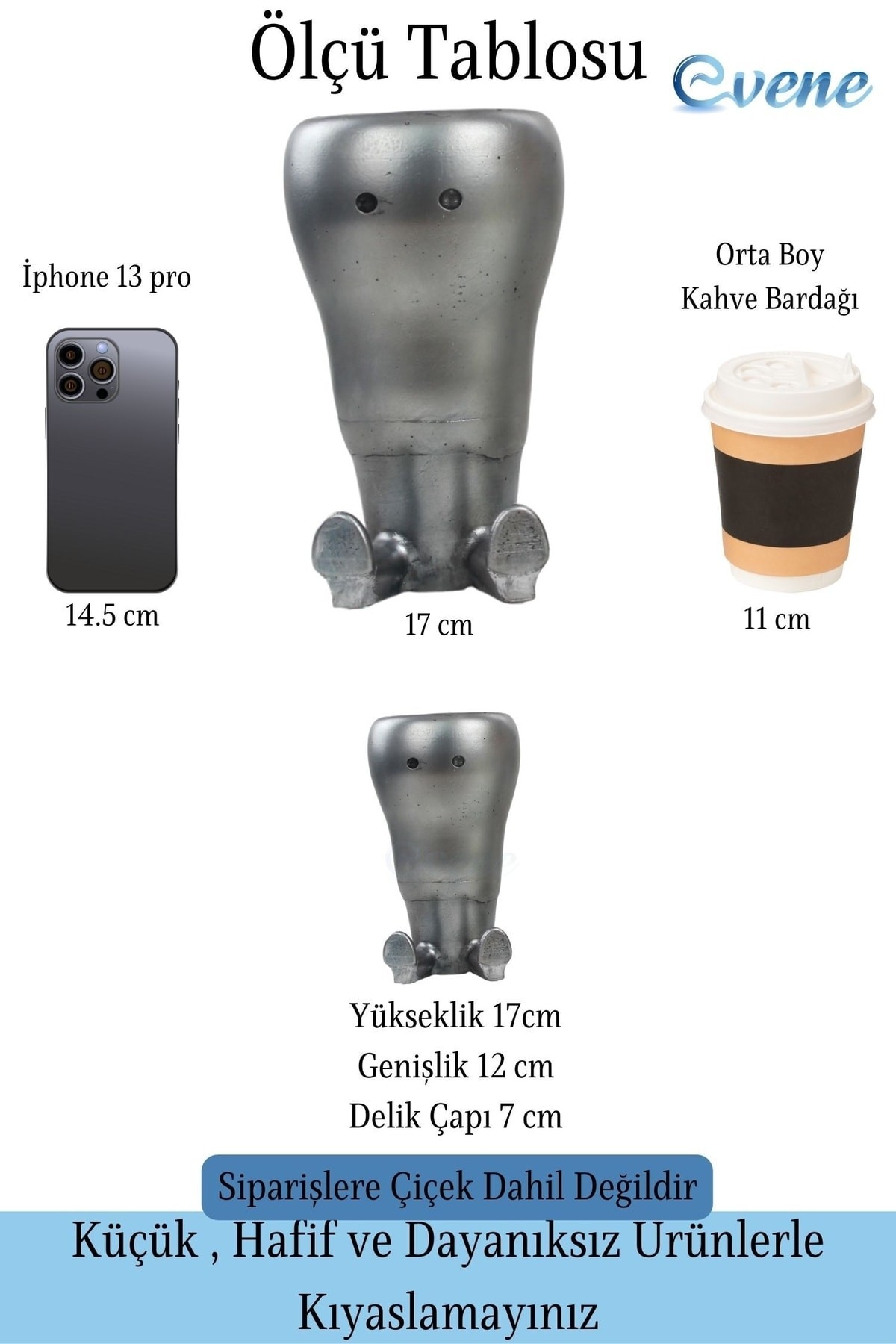 Saksı Çiçek Kaktüs Saksısı Lüx 12 Cm Gümüş Eskitme Varak Boyalı Havuç Desen Saksı Çiçeklik