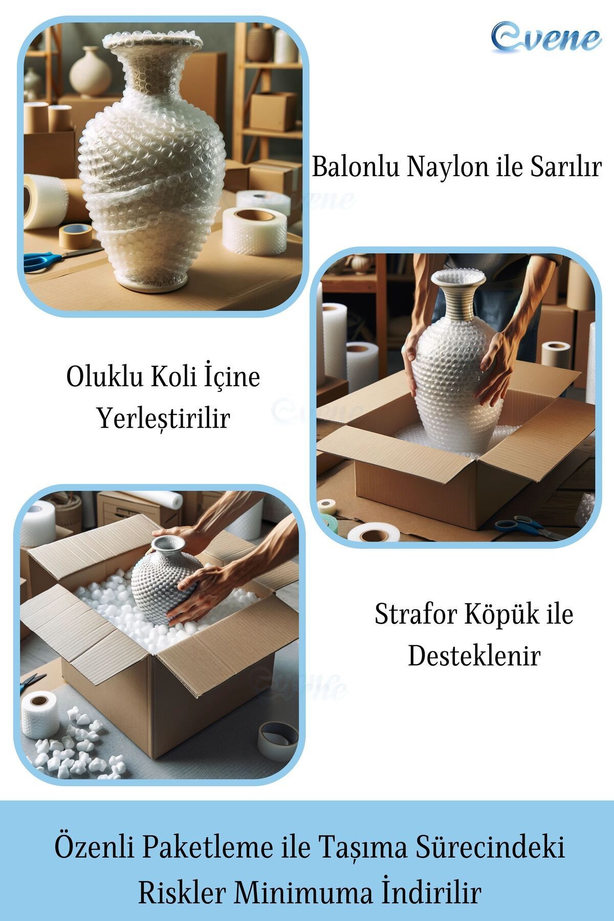 Vazo Küçük Vazo Masa Üstü Vazo Ev Dekorasyon Vazo Model 43