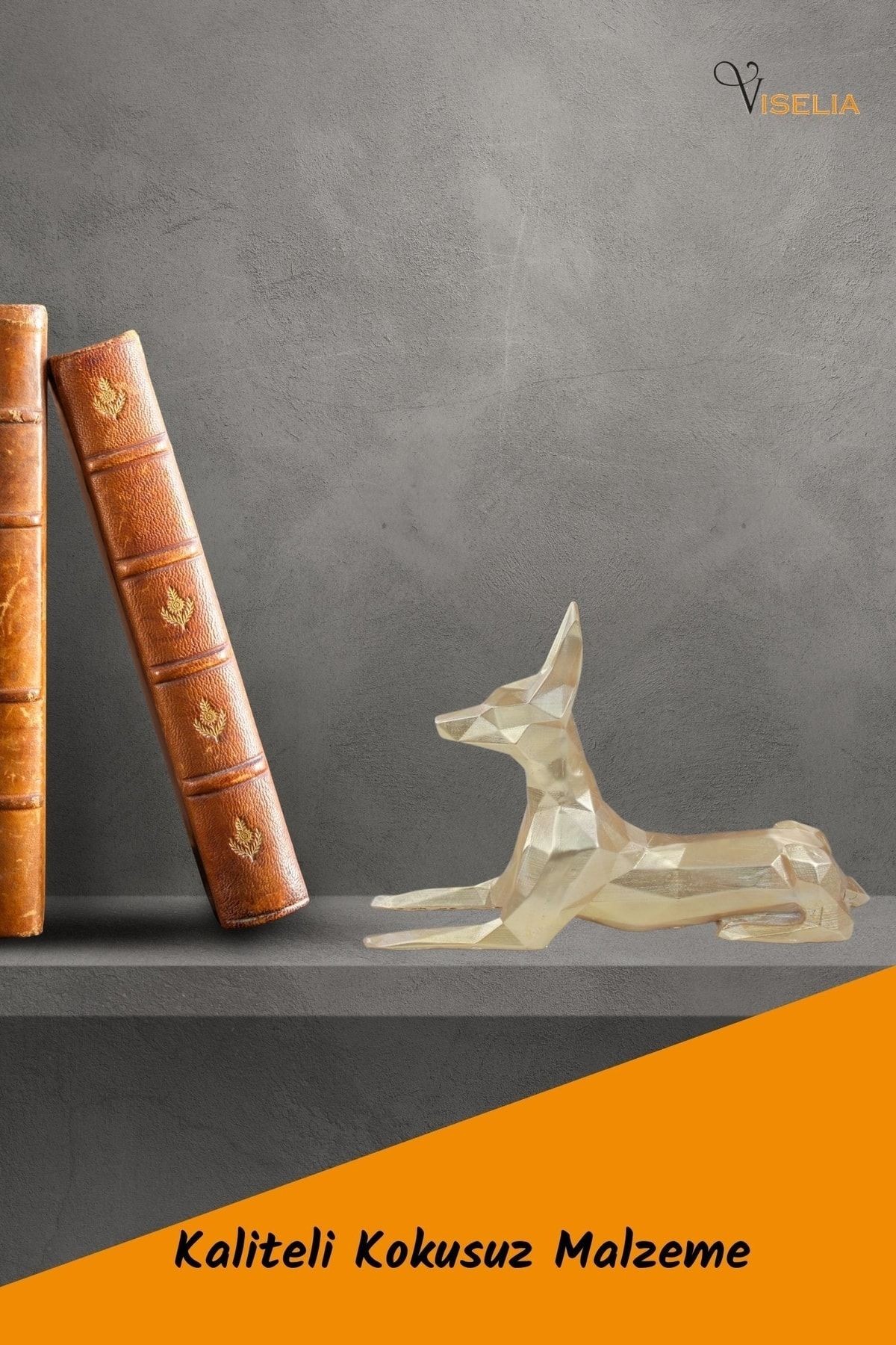 Dekoratif Köpek Biblo Heykel El Yapımı Doberman Hediyelik Süs Eşyası Poly Model Tasarım Ürünü