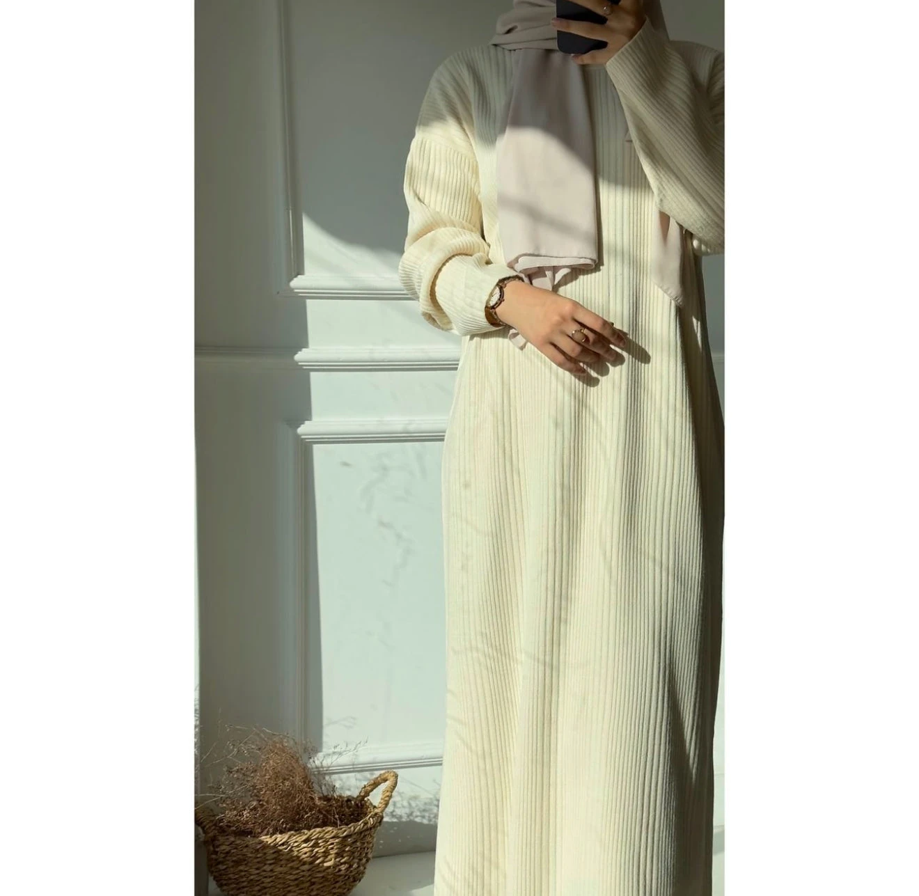 Fitilli Triko Elbise