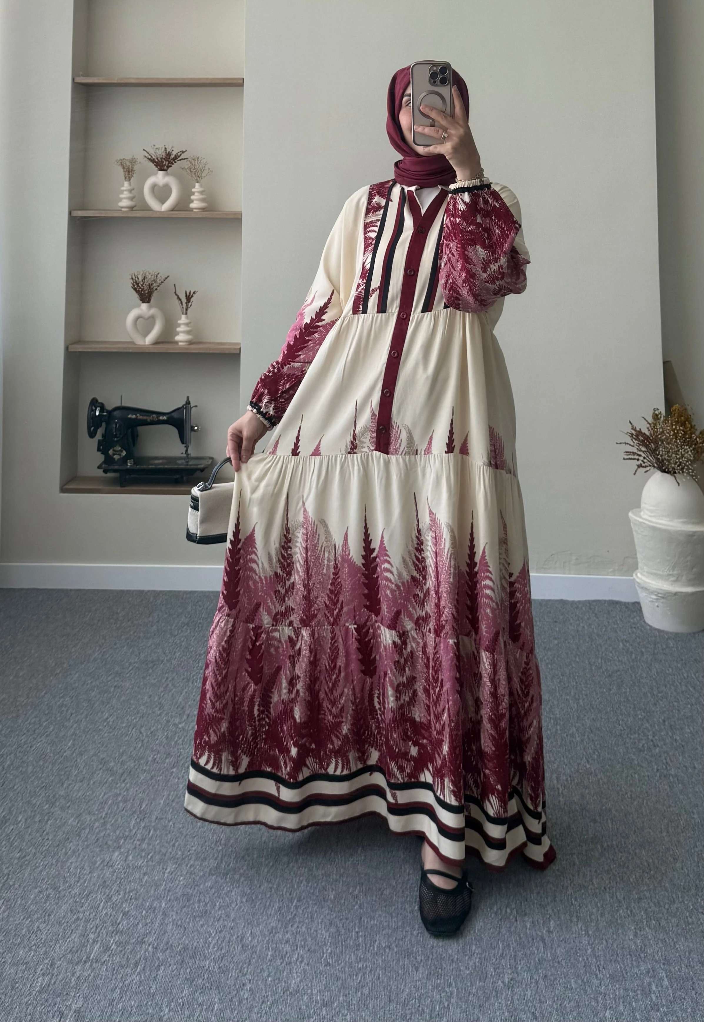 Buğlem Viskon Elbise