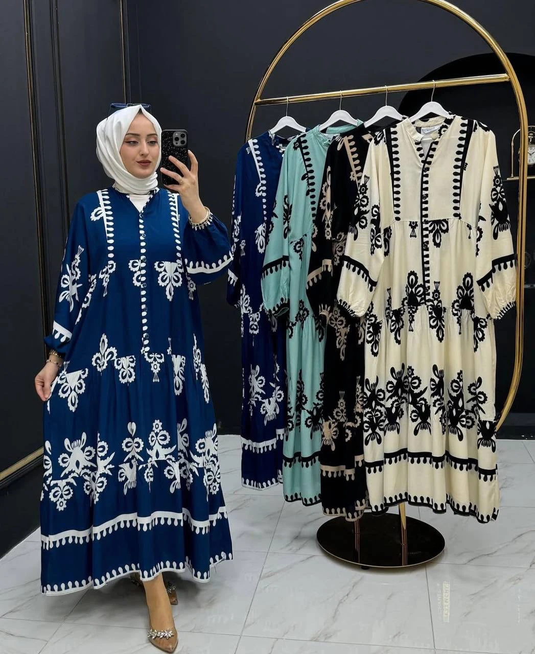 Tuğba Viskon Elbise