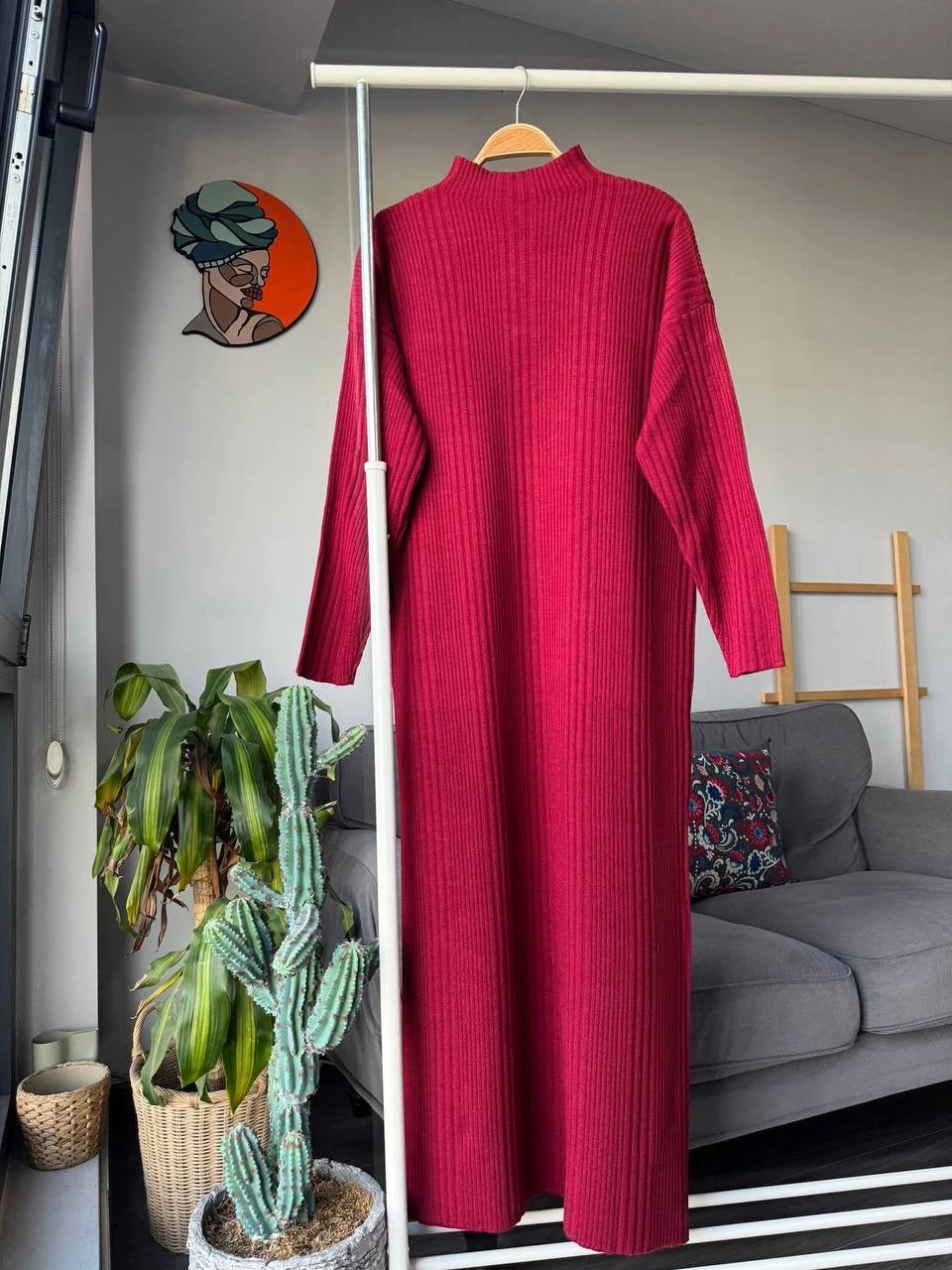 Fitilli Triko Elbise