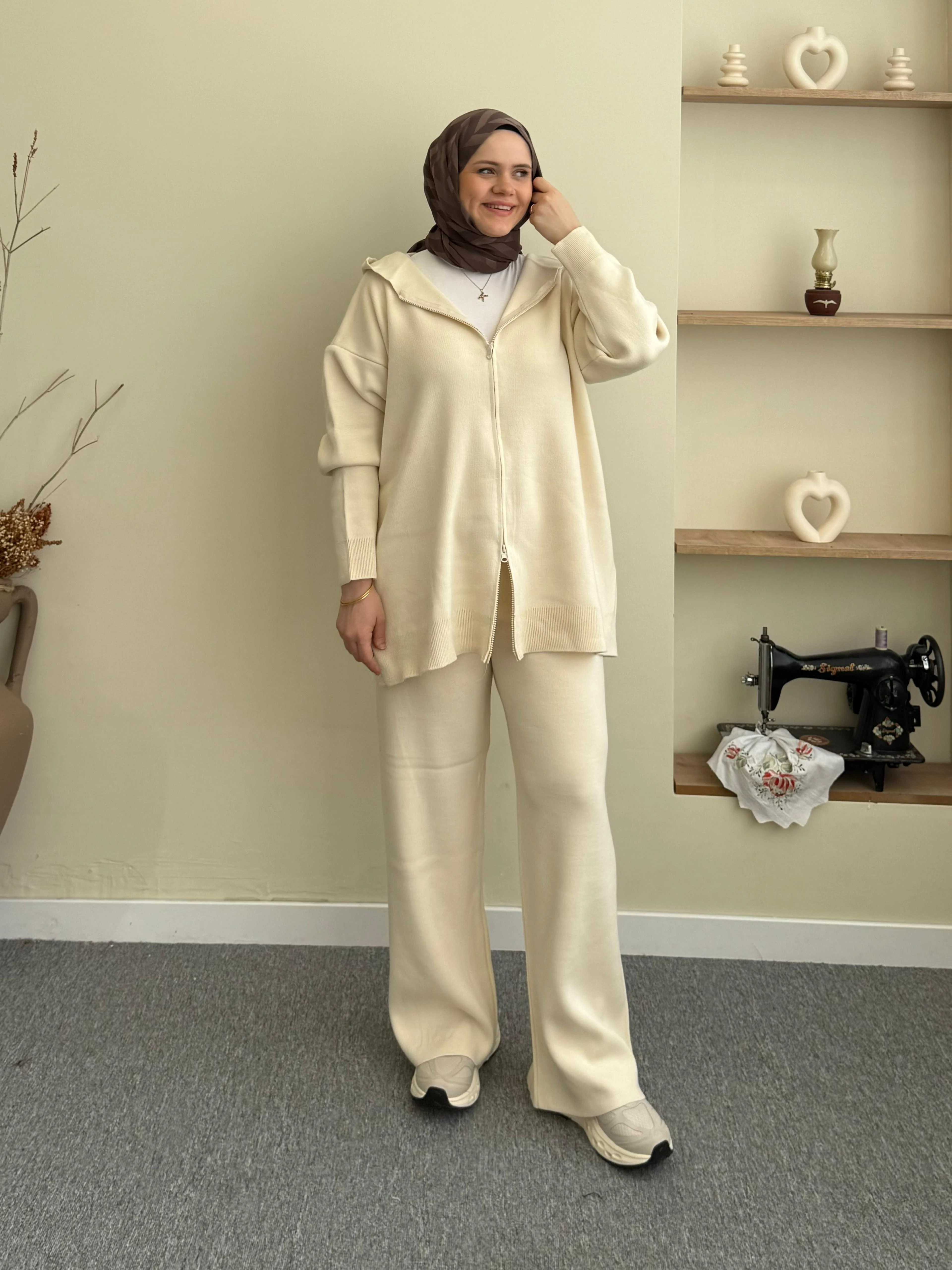 Sahra Triko Takım - Taş