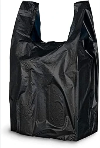Plastik Siyah Atlet Poşet Küçük boy