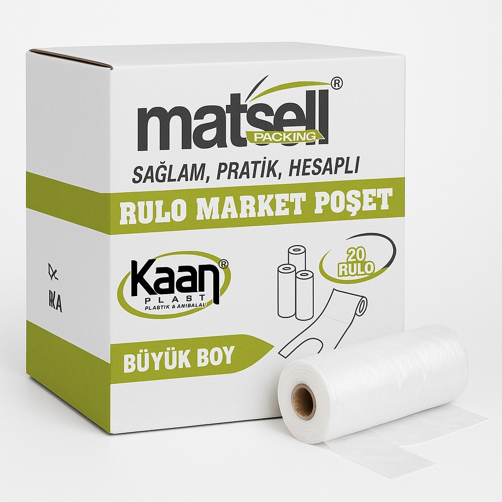 Matsell Gıda Rulosu Büyük Boy 150 li 20 pk 9 kg
