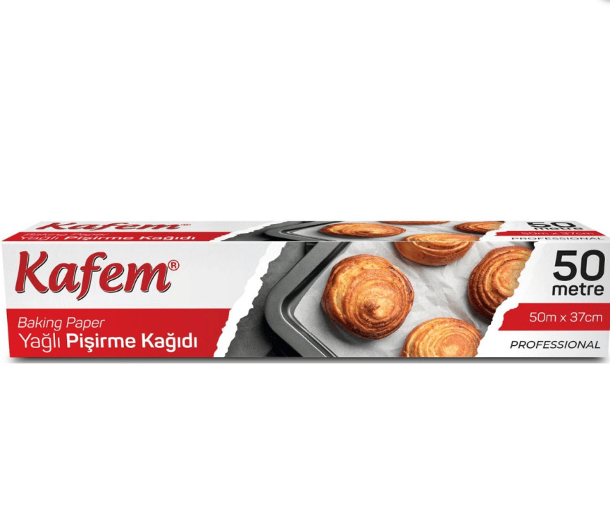 Kafem Pişirme Kağıdı 50 metre 16lı
