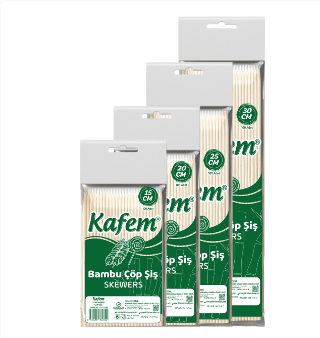 Çöp Şiş 25cm 100lü 200 paket