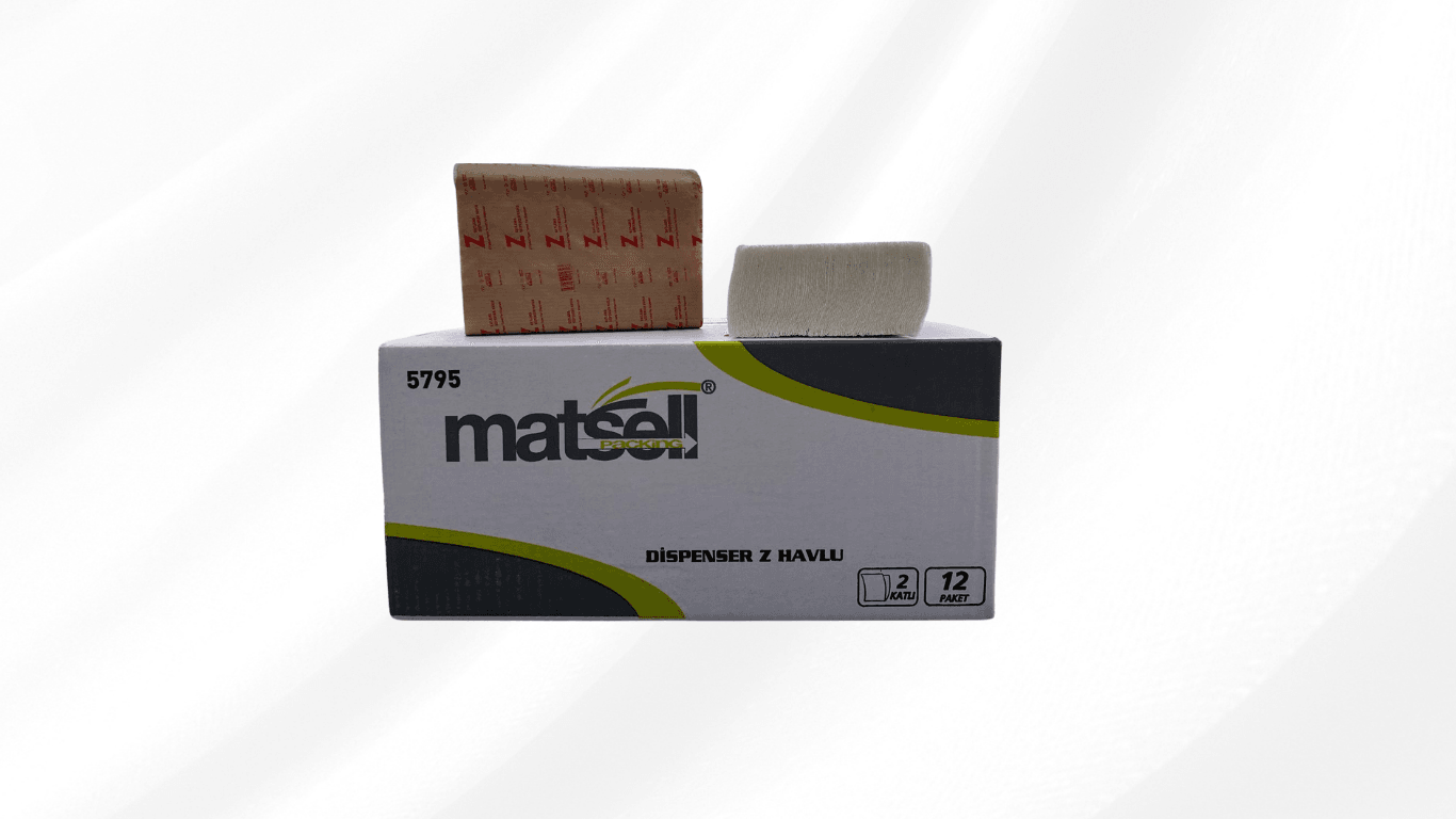 Matsell Dispanser Z Katlı Havlu 12pkt EKO