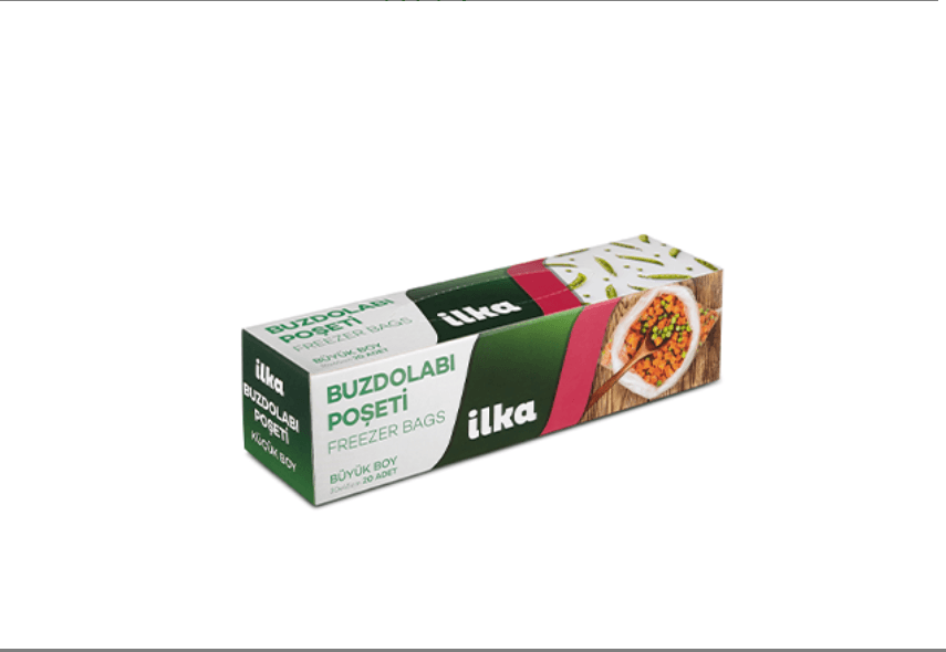 İlka Büyük Dökme Buzdolabı Poşeti 30*45 20li 48 pk