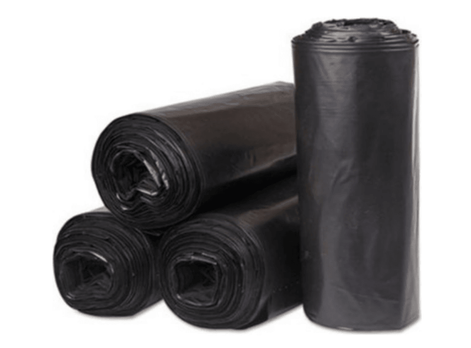 endüstriyel Battal Siyah Çöp Poşeti (300gr)