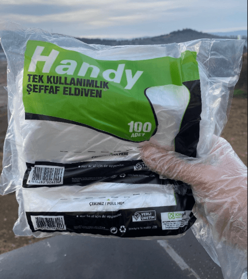 Handy Poşet Eldiven 100lü 100 Paket