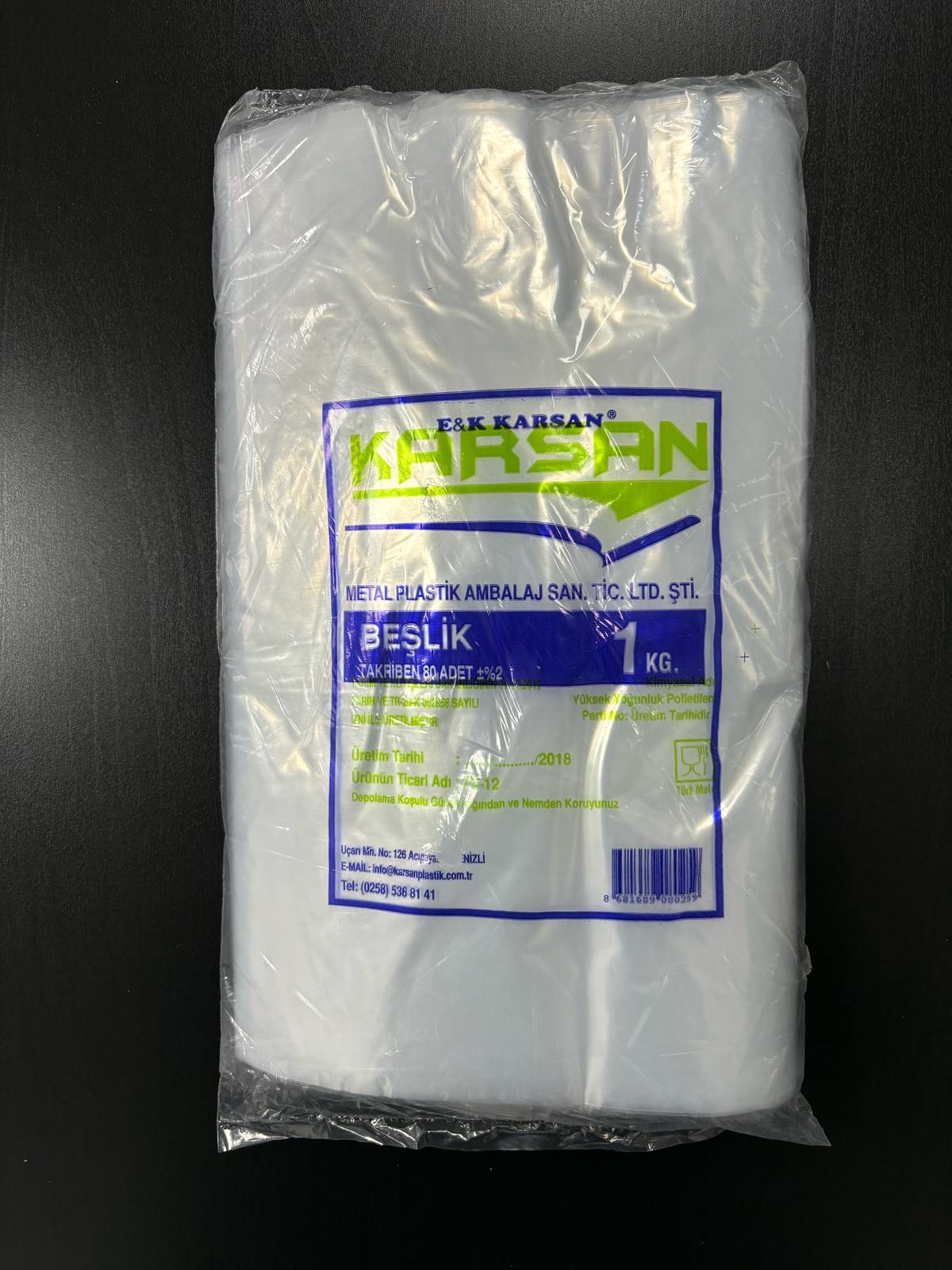 Karsan Naylon Torba Beşlik 30x52