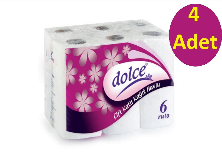 Dolce Rulo Havlu 6lı * 4 paket
