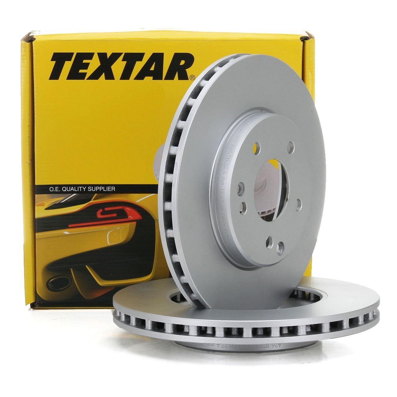 TEXTAR 92105905 | Mercedes W203 Kasa C200 (Spor Paket Olmayan) Ön Fren Disk Takımı