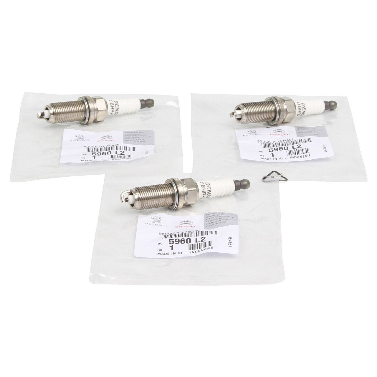 PSA 5960.L2 | Citroen C1 1.0 Benzinli Ateşleme Buji Takımı (3 Adet) Orijinal