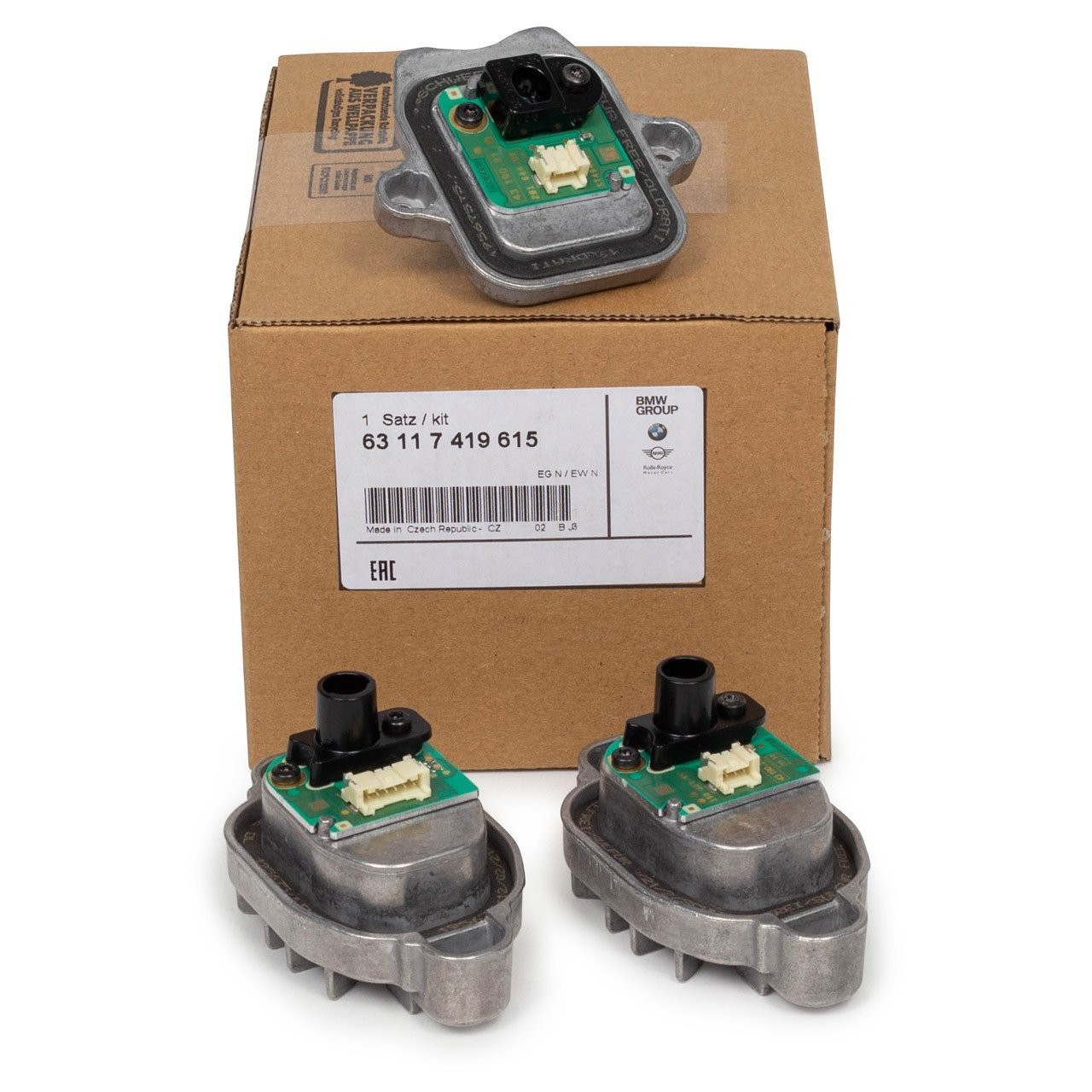 BMW 63117419615 | 3 Seri F30 Kasa Led Far Modül Seti Orijinal