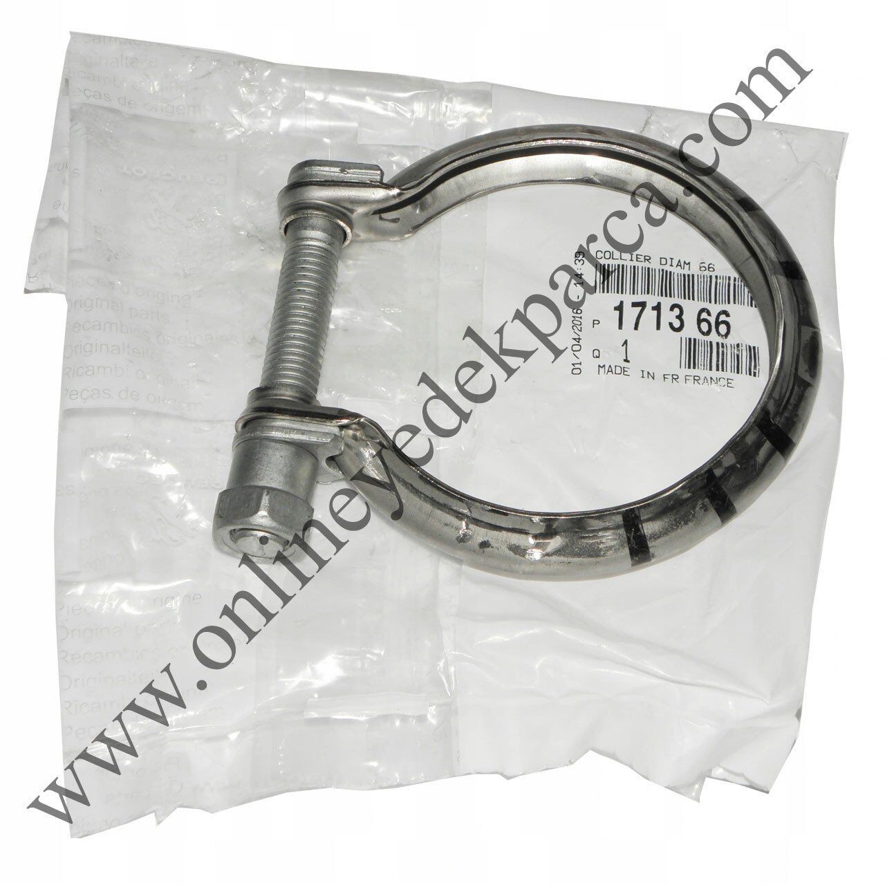 PSA 1713.66 | Peugeot 206 Egzost Kelepçesi Orijinal