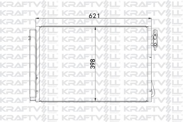 KRAFTVOLL 08060082 | Klima Radyatörü N43 N45 N46 N51 N52 N53 M3 E81 E82 E87 E88 E90 E91 E92 E93 X1 E84 E89 Radyatörü Marka