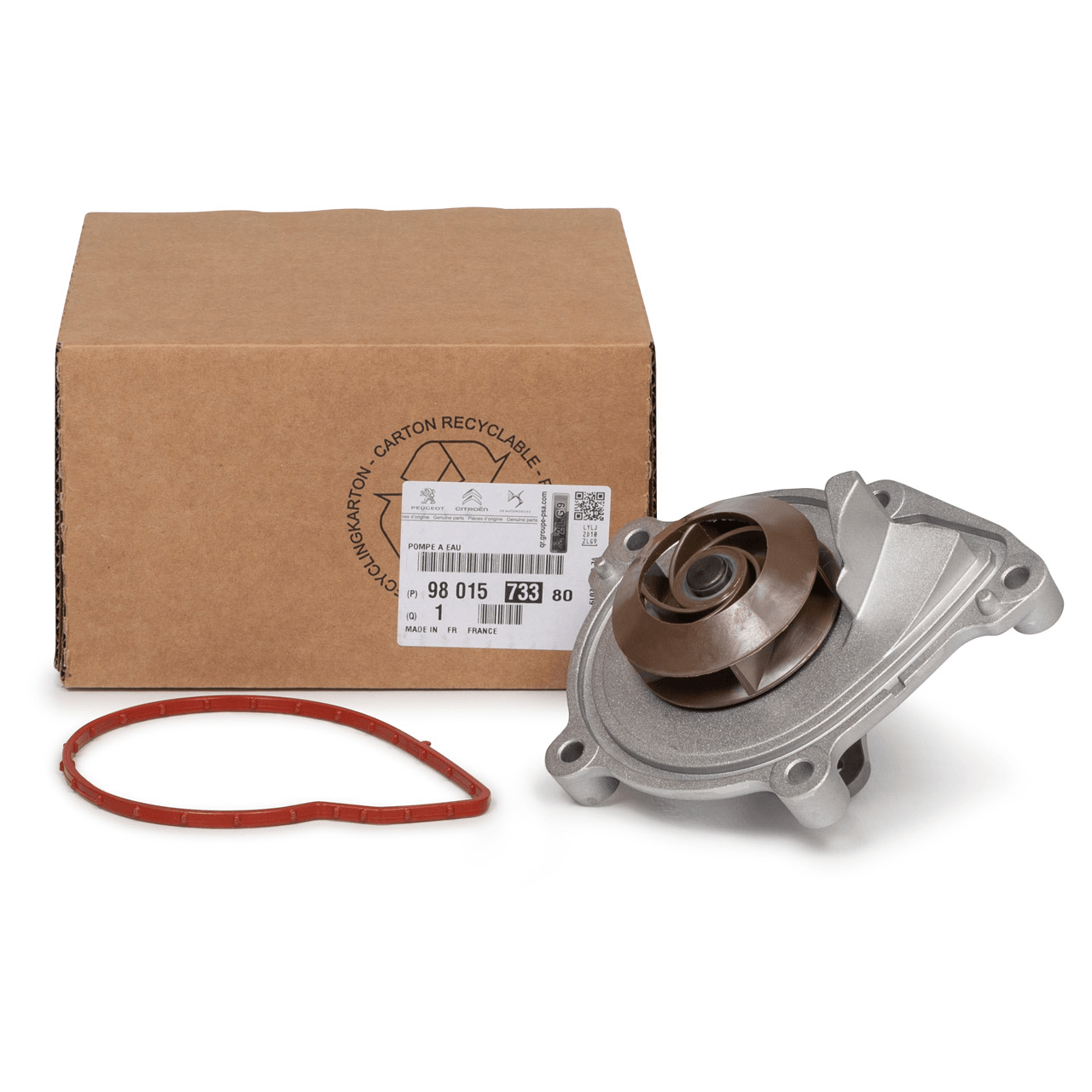PSA 9801573380 | Citroen C3 1.6 Vti Devirdaim (Su Pompası) Orijinal