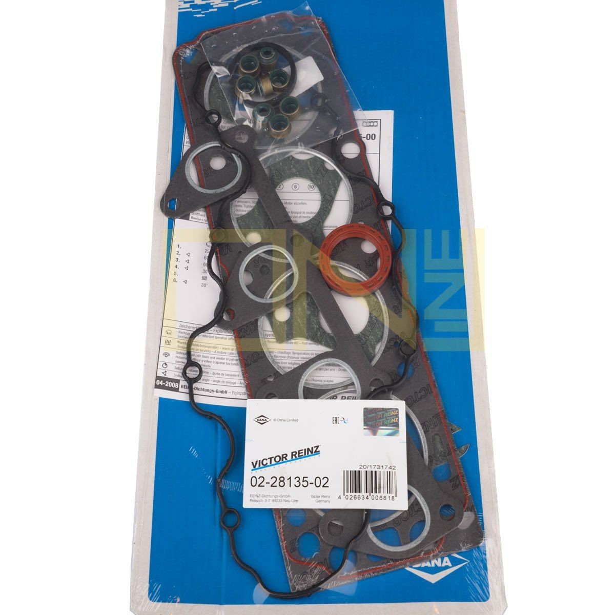 VİCTOR REİNZ 02-28135-02 | Opel Corsa B 1.4 8V Motor Üst Takım Conta Lastik Conta