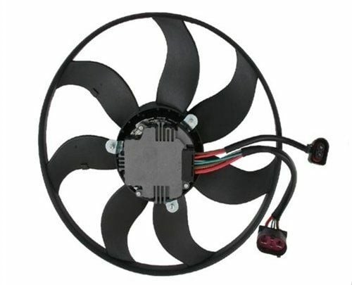 İTHAL 1K0959455FR | Volkswagen Jetta 2011-2014 Model Arası Fan Motoru Sol Taraf Büyük