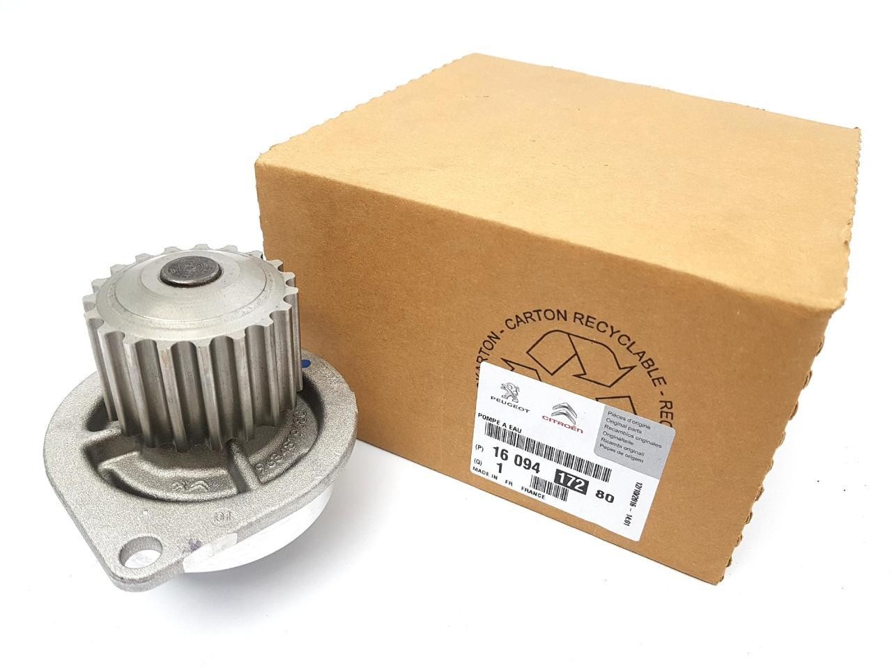 PSA 9824998180 | Peugeot 206 1.6 16 Valf Benzinli Devirdaim Su Pompası Orijinal