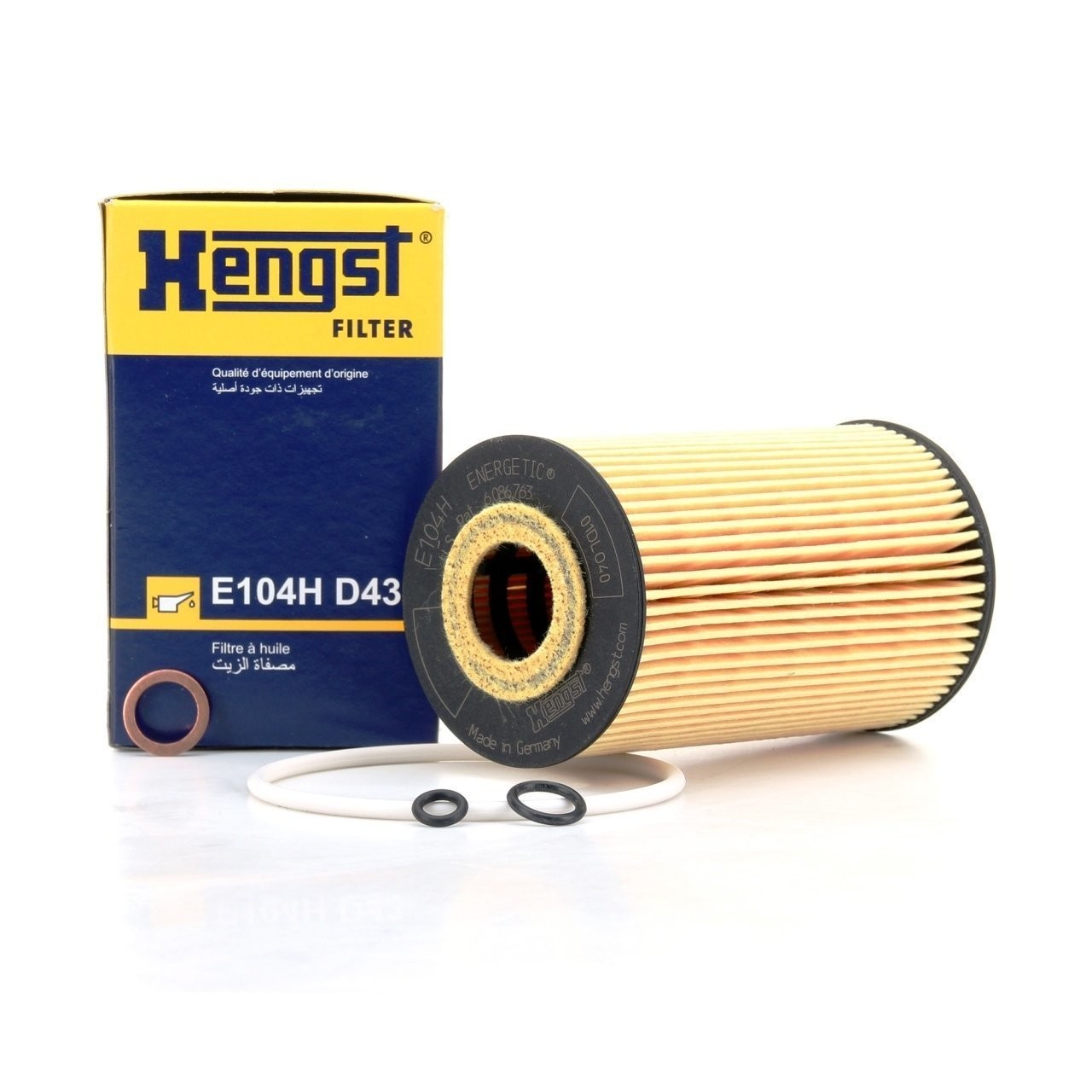 HENGST E104HD43 | Bmw 3 Serisi E36 Kasa 316i-318i M43 Motor Yağ Filtresi