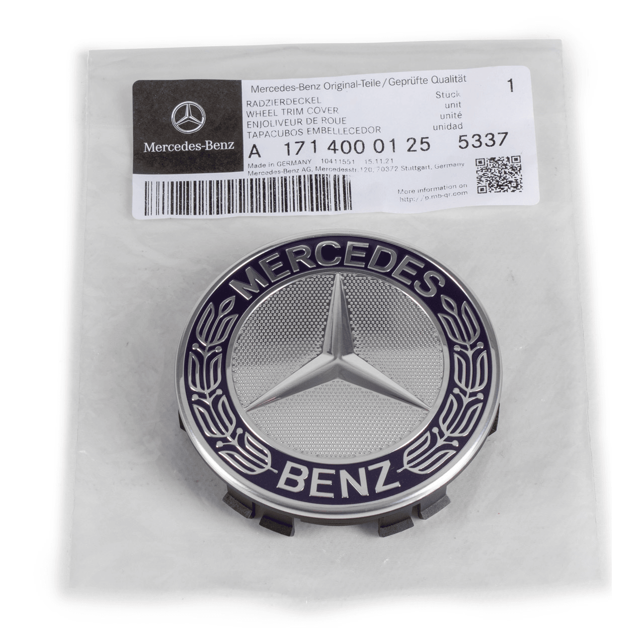 MERCEDES-BENZ A17140001255337 | C Serisi W204 Kasa Jant Göbeği Arma Orijinal (A17140001255337)