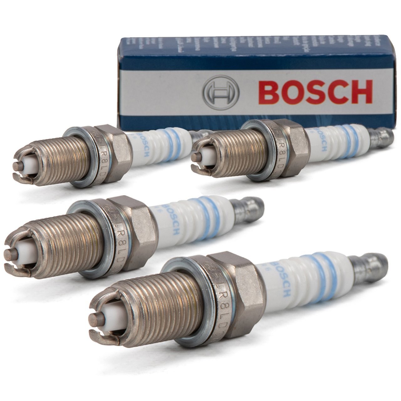 BOSCH 0242229654 | Opel Corsa B Çift Tırnak Buji 4 Adet Takım