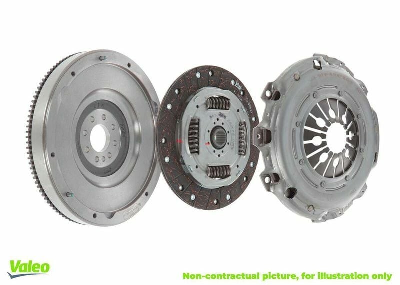 VALEO 835189 | Dmf Volant (Debriyaj Seti + Volan) Focus C Max Cap 04-08 Focus II Cb4 04-11 1.6 TCDI C-Max 06-11 / Mazda 3 Mazdaııı 03-09 / S40 S40 II 06-12 V50 04-(*Çift Kütleli Volandan Tek Kütleli Volana Geçilmesi*) Rulmansız