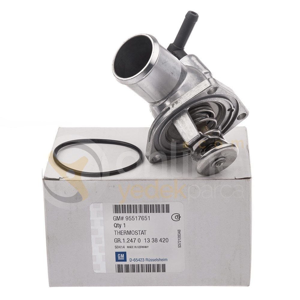 PSA 95517651 | Opel Corsa C 1.4 Ecotec (Z14XE) Termostat Orijinal
