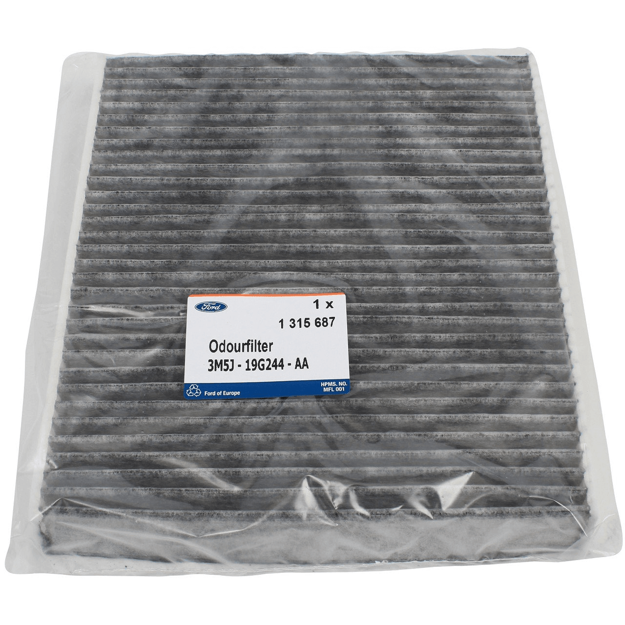 FORD OTOSAN 4M5J19G244A1A | C Max 2004-2010 Polen Filtresi (Klima Filtresi) Karbonlu