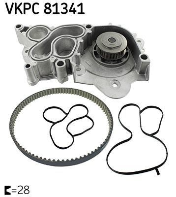 SKF VKPC81341 | Devirdaim 13-Golf.VII-Polo-Passat 1.2-1.4Tsi