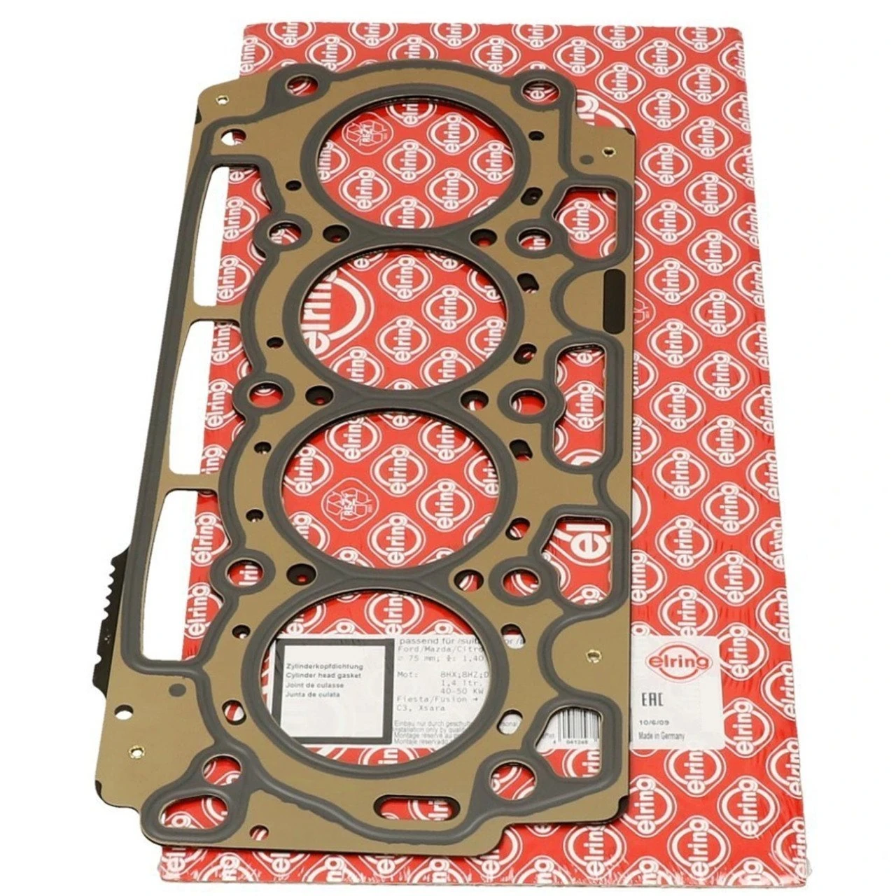 ELRING 100440 | Peugeot 107 1.4 Hdi Dizel Silindir Kapak Contası Orijinal 5 Kertik 1.45 MM