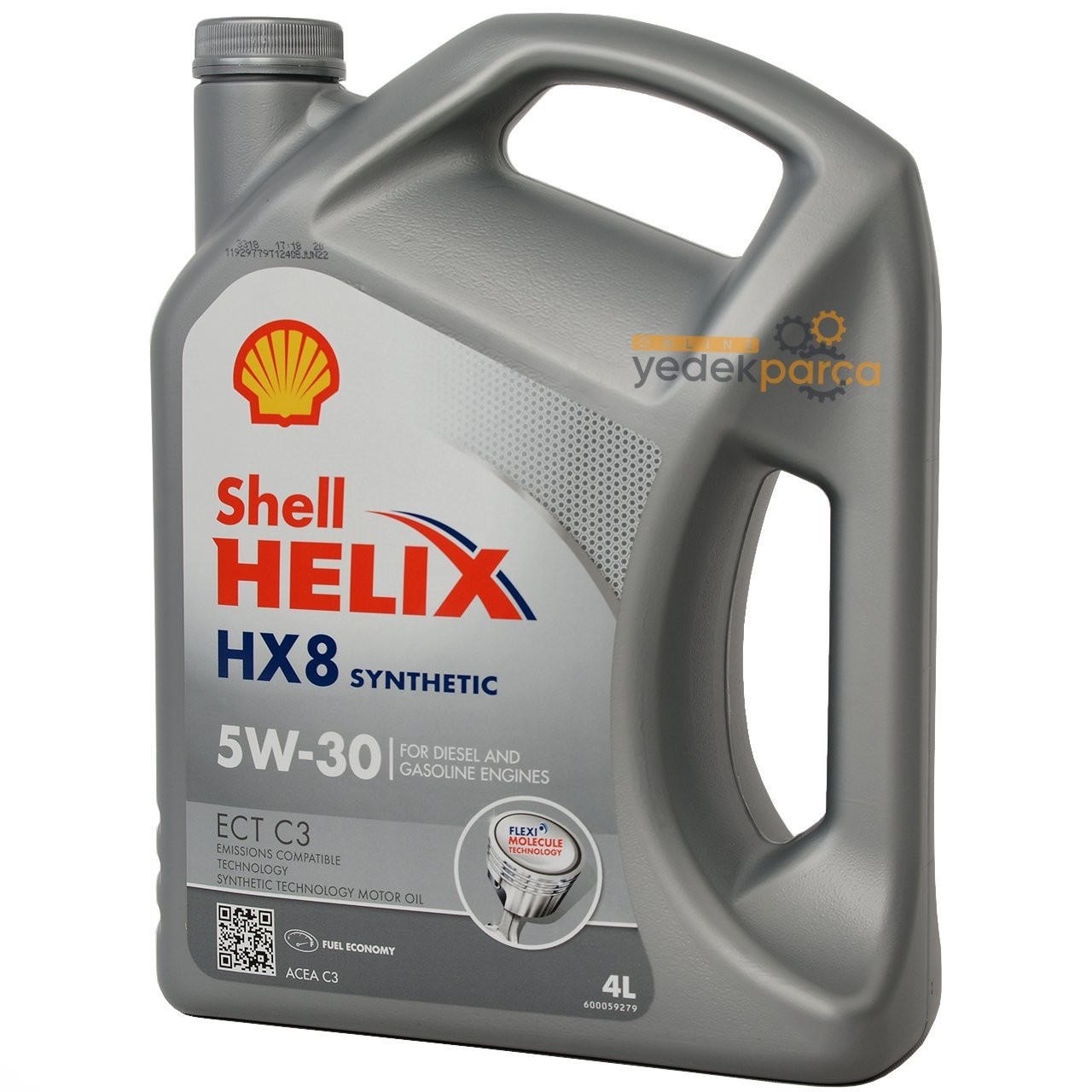 SHELL HX8ECTC3 | Helix HX8 ECT C3 5W-30 DPFli Motor Yağı 4 Litre Üretim Yılı 2022