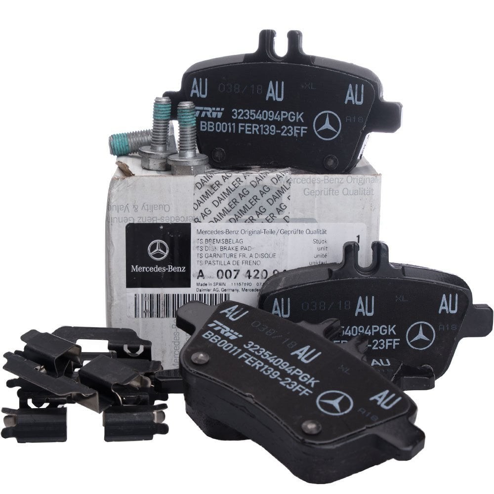 MERCEDES-BENZ A0004200705 | W246 Kasa B180 Arka Fren Balata Takım Orijinal