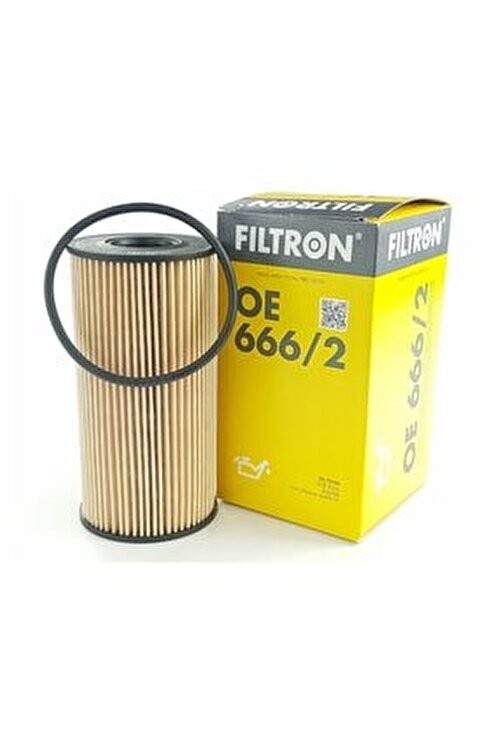 FILTRON OE666-2 | Renault Laguna 3 2.0 dCi Yağ Filtresi