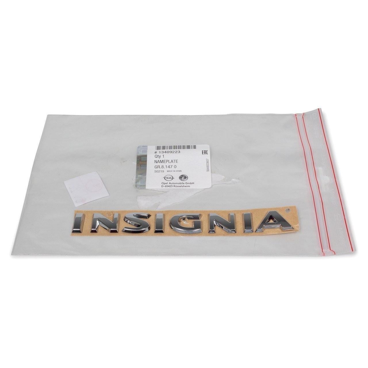 PSA YR00252280 | Opel İnsignia B Kasa Bagaj (İNSİGNİA) Yazı