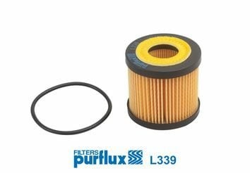 PURFLUX L339 | Yağ Filtresi Polo 02 > 09 Fox 05 > Touran / Cordoba 02 > Toledo 02 > Ibiza IV V 02 > / Fabia 02 > 09