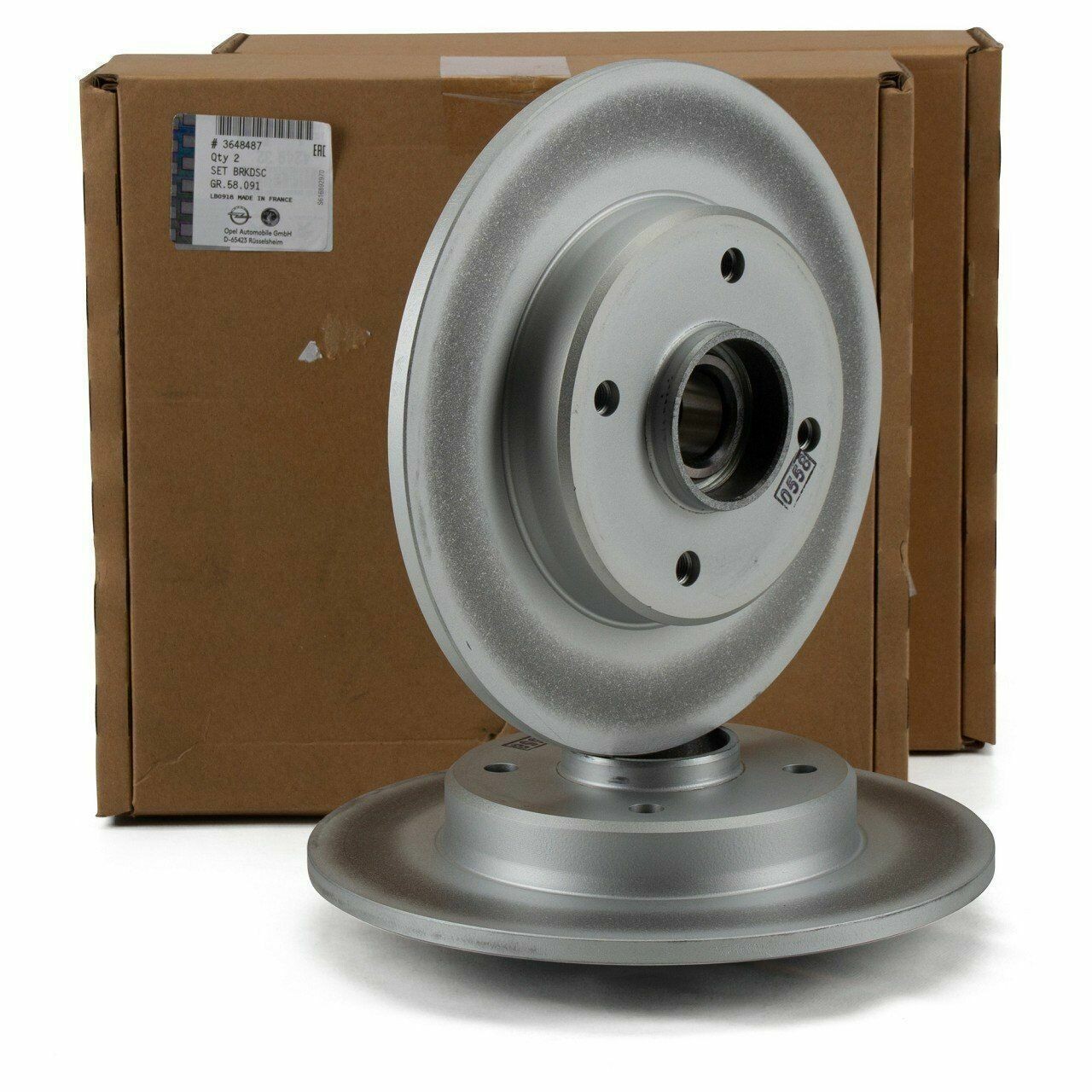 PSA 3648487  Citroen C4 Arka Fren Disk Takımı Poryalı Tip Orijinal