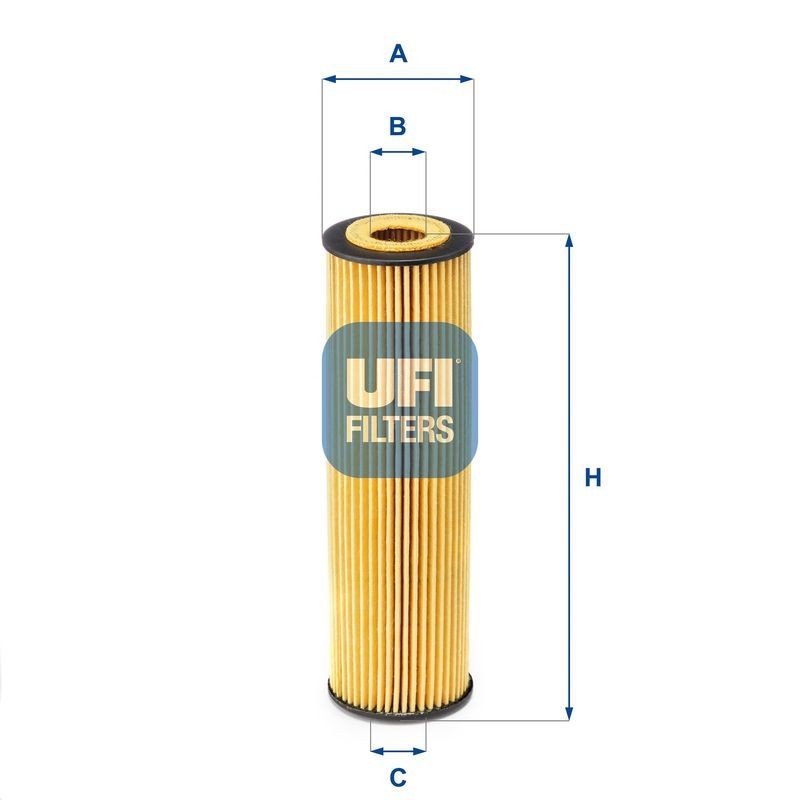 UFI 25.155.00 | Yağ Filtresi 07-C-Seri (C180-C200) E-Seri