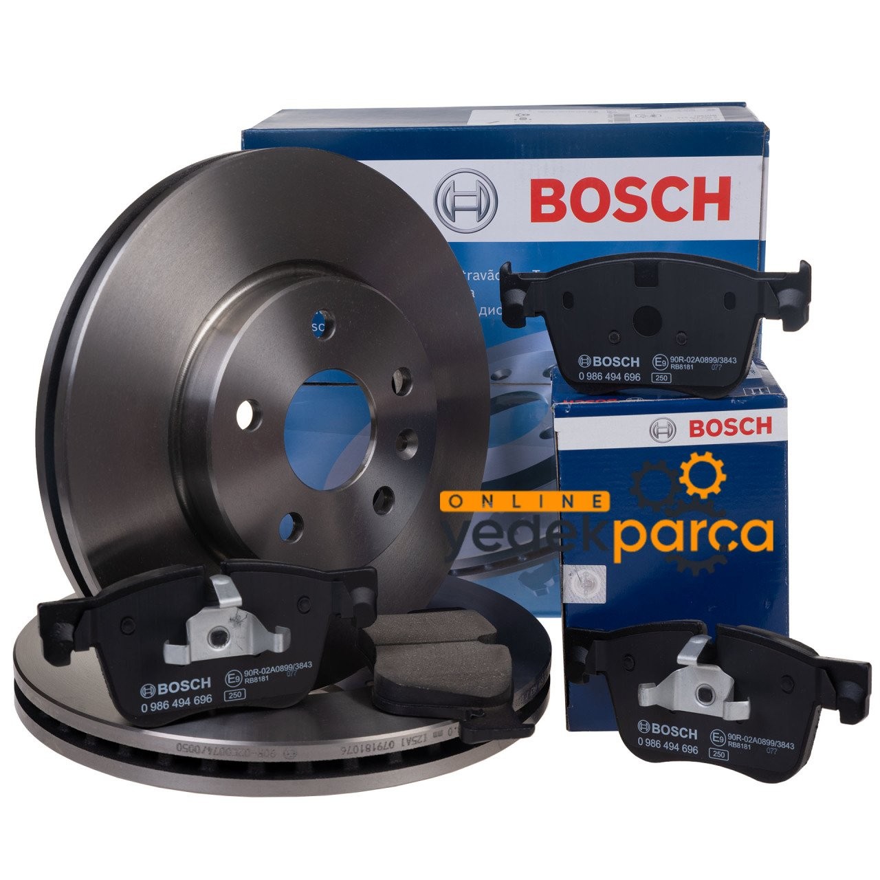 Peugeot 3008 Ön Fren Disk ve Balata Takımı Bosch Marka